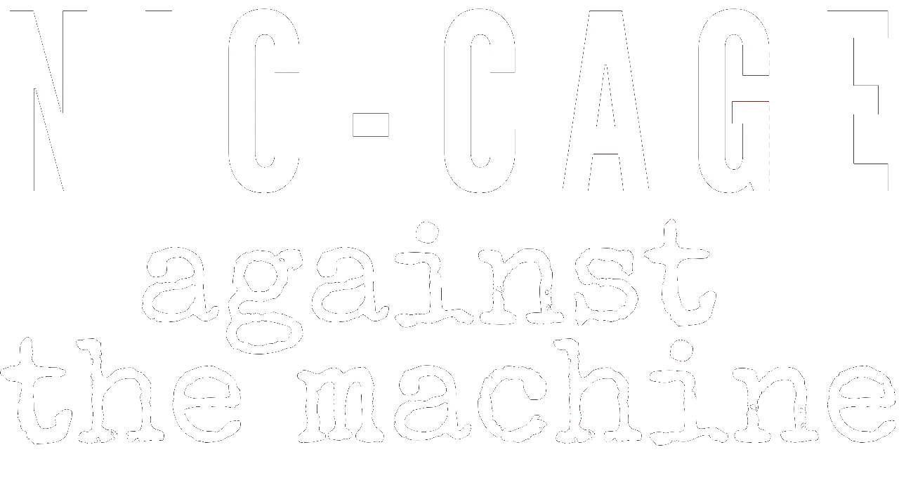 Nic Cage Against the Machine Logo